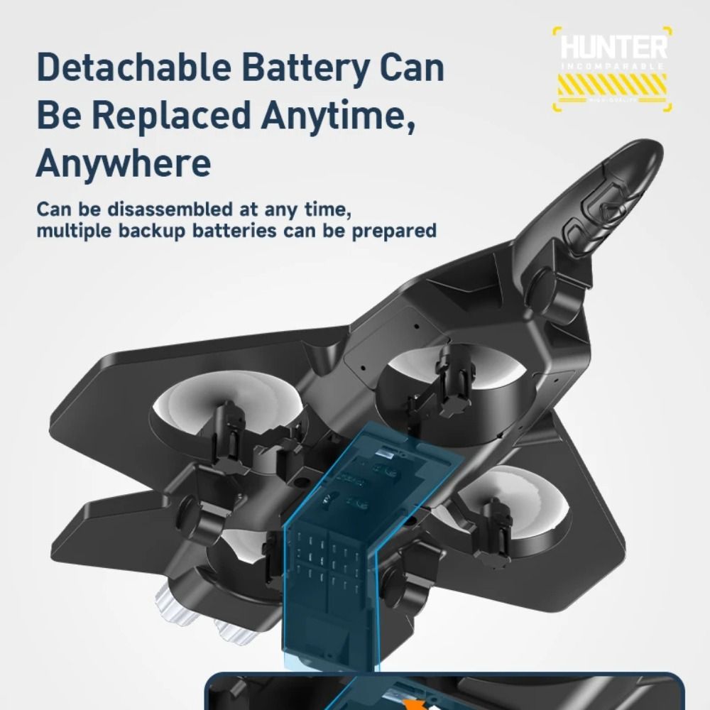 Drone Rc Fighter Jet - Schiuma EPP telecomando schiuma combattente rilevamento