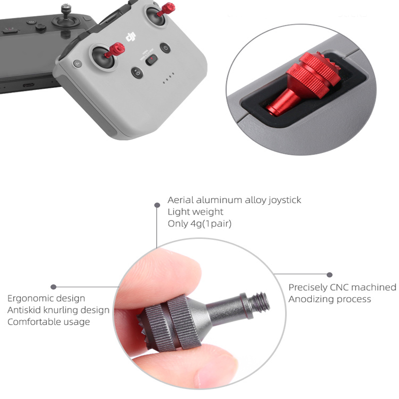 Drone Dji Rc N2 - Joystick in metallo RC-N1/N2 telecomando pollice