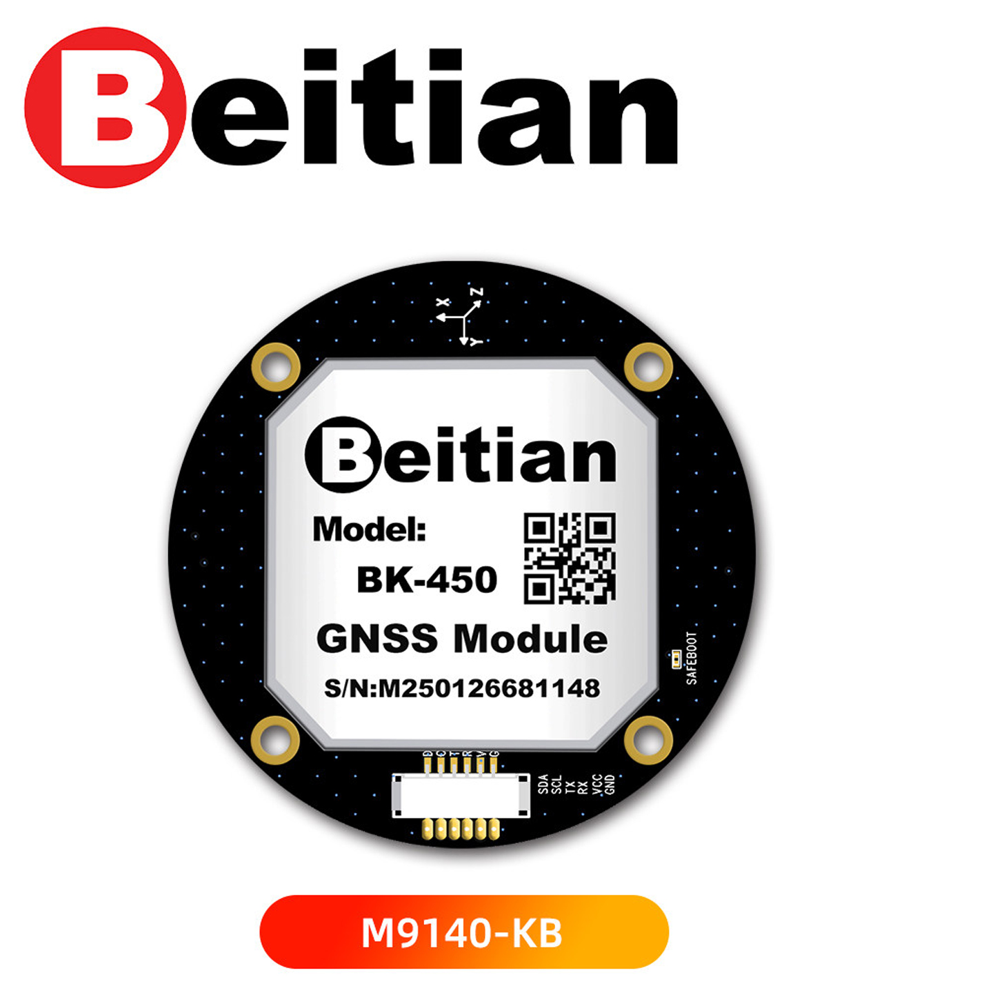 Fpv Antenna Receiver - Modulo GPS Beitian BK-450 BK450 M9