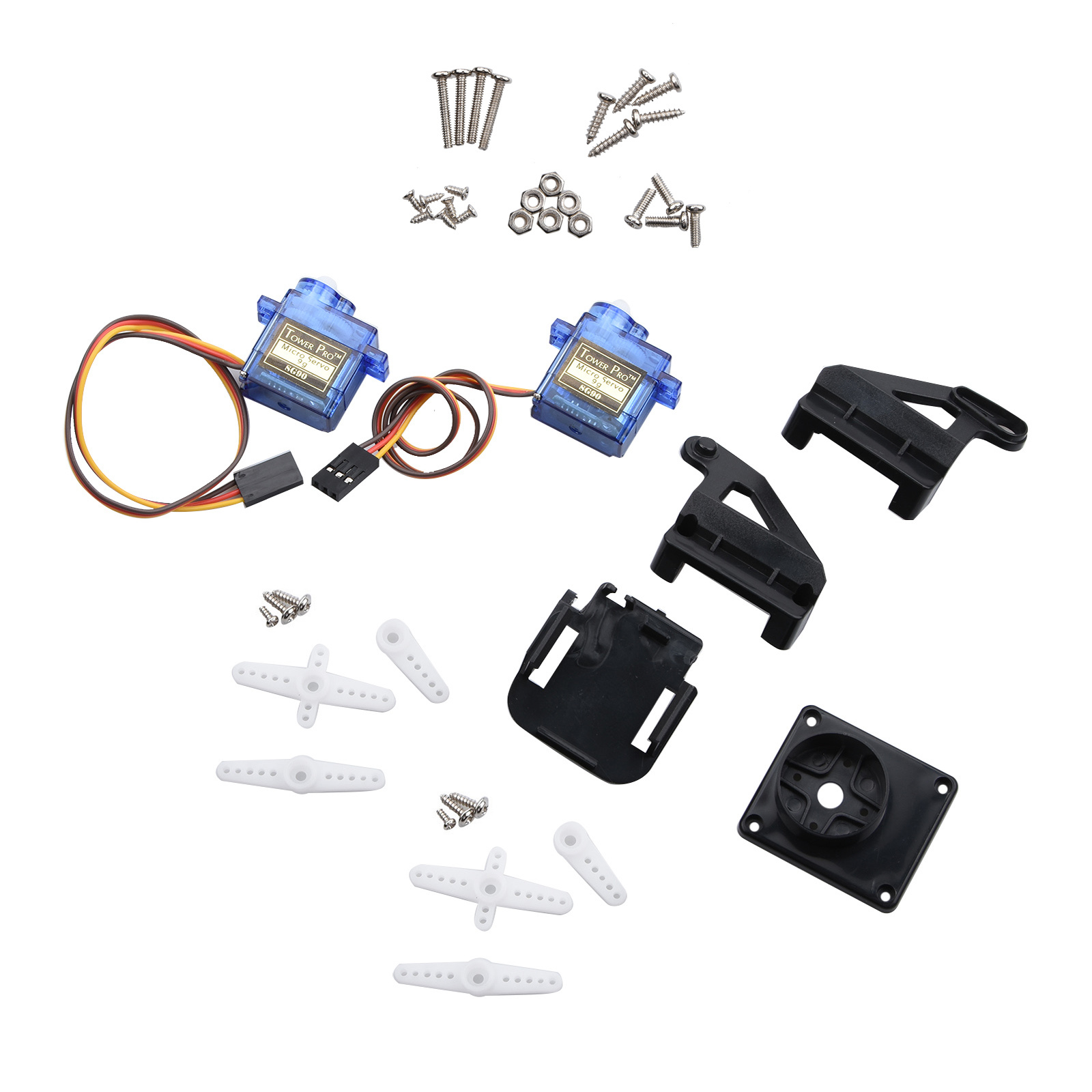 Quadcopter Frame - Piattaforma Gimbal in Nylon a Doppio