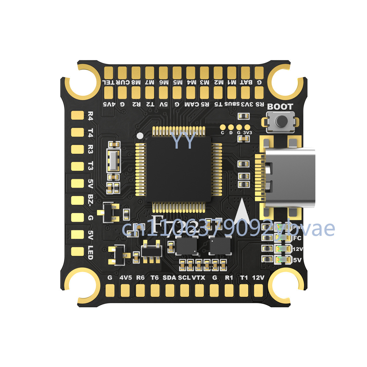 Betaflight Flight Controller - Controller di Volo FPV F722 3-8S