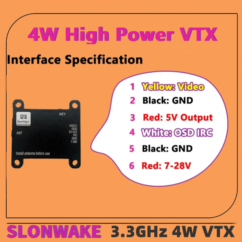 Trasmettitore Video VTX SLONWA - Fpv Antenna Receiver recensione e prezzo