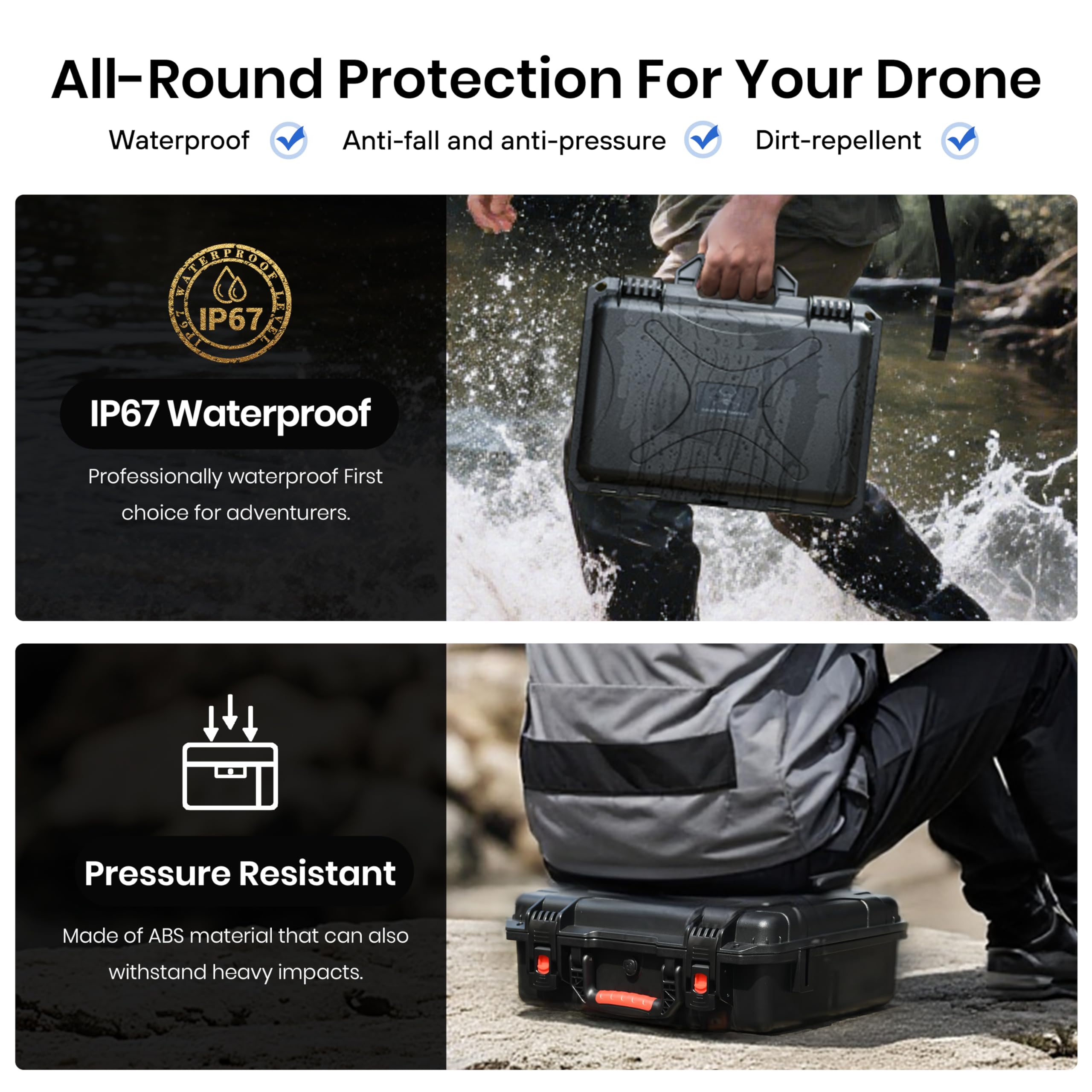 Custodia rigida impermeabile S - Drone Dji Rc Mini 3 recensione e prezzo