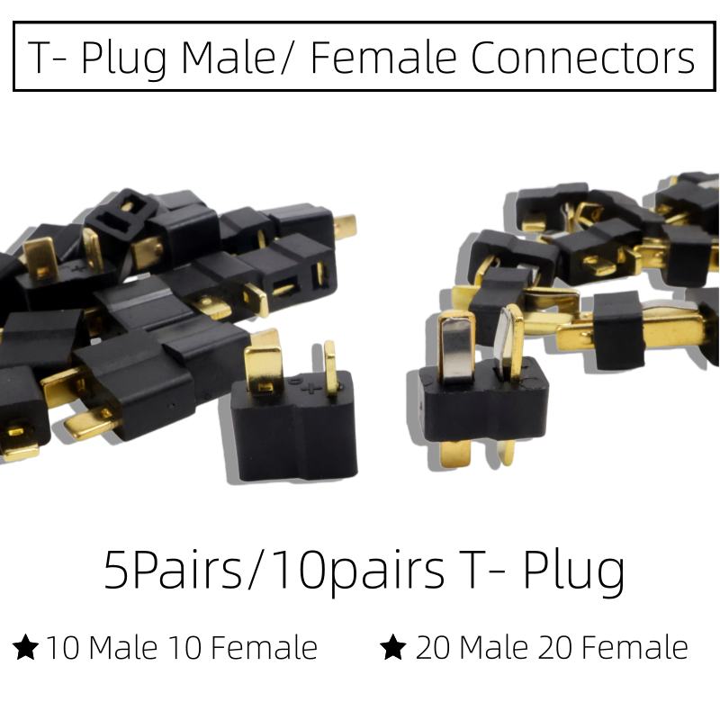 Connettori T Plug Maschio e Fe - Drone Rc Not Connected recensione e prezzo