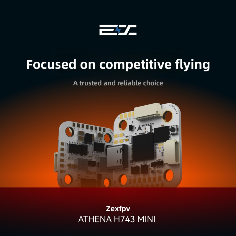ZEX ATHENA H743 Mini Flight Co - Betaflight Flight Controller recensione e prezzo