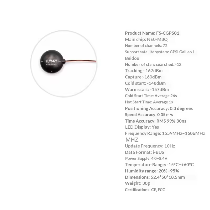 Flysky FS-G11P GPS FS-CGPS01 7 - Plane Drone Rc recensione e prezzo