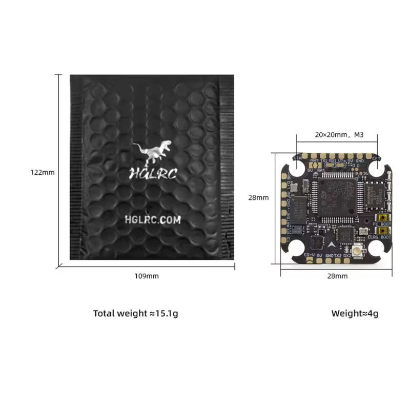Controllore di Volo HGLRC SPEC - Betaflight Flight Controller recensione e prezzo