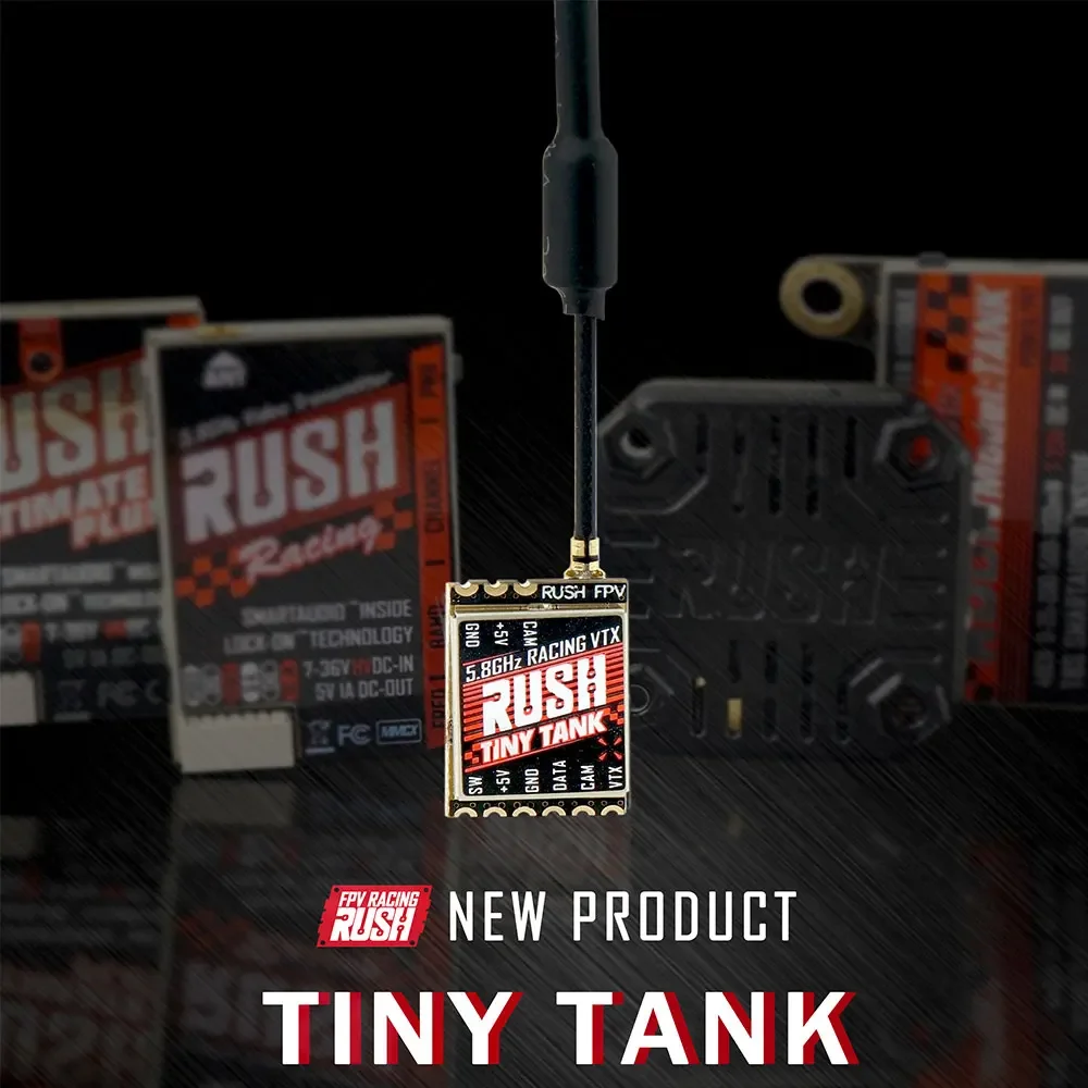 RUSHFPV Tiny Tank VTX 5.8GHz 3 - Analog Fpv Transmitter recensione e prezzo