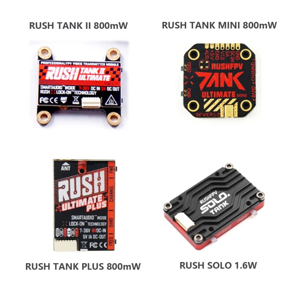 RUSH TANK Ultimate II/Mini/PLU - Fpv Antenna Receiver recensione e prezzo