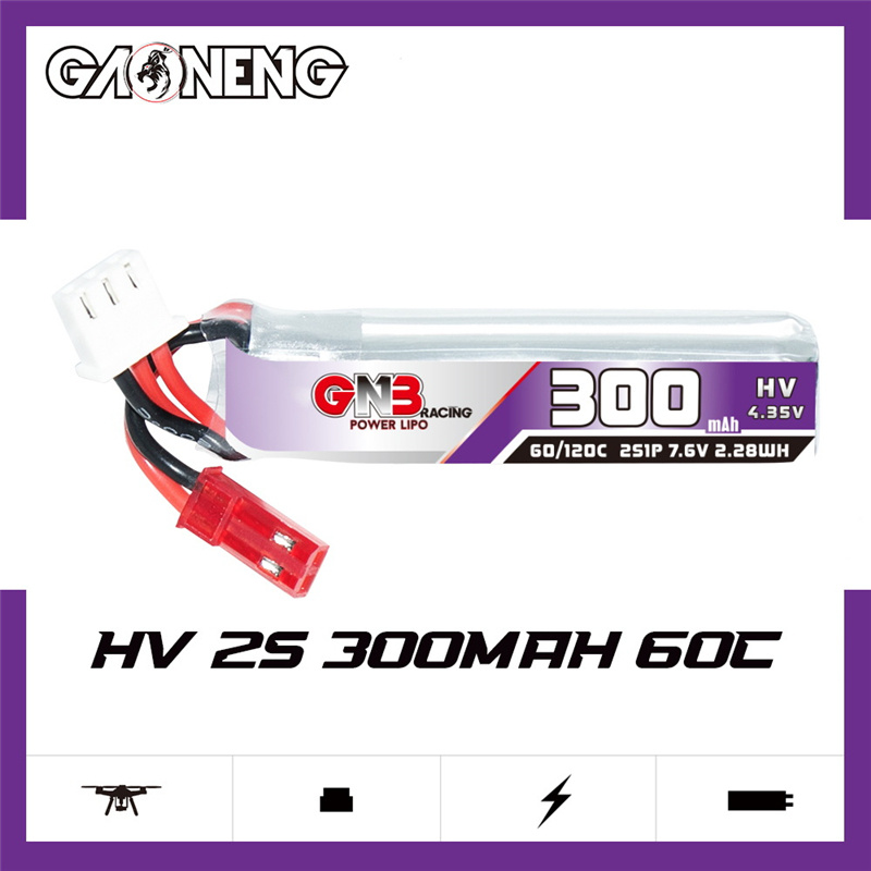 GAONENG GNB 2S 7.6V 300mAh 60C - Analog Fpv Transmitter recensione e prezzo
