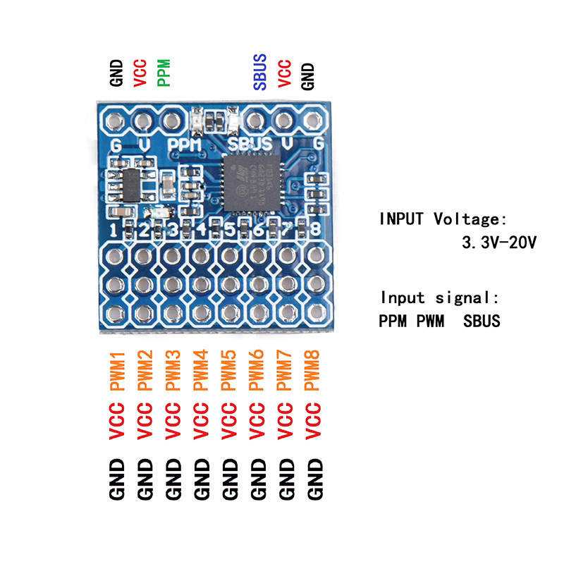 8CH PWM PPM SBUS Modulo adatta - Drone Rc Signal recensione e prezzo